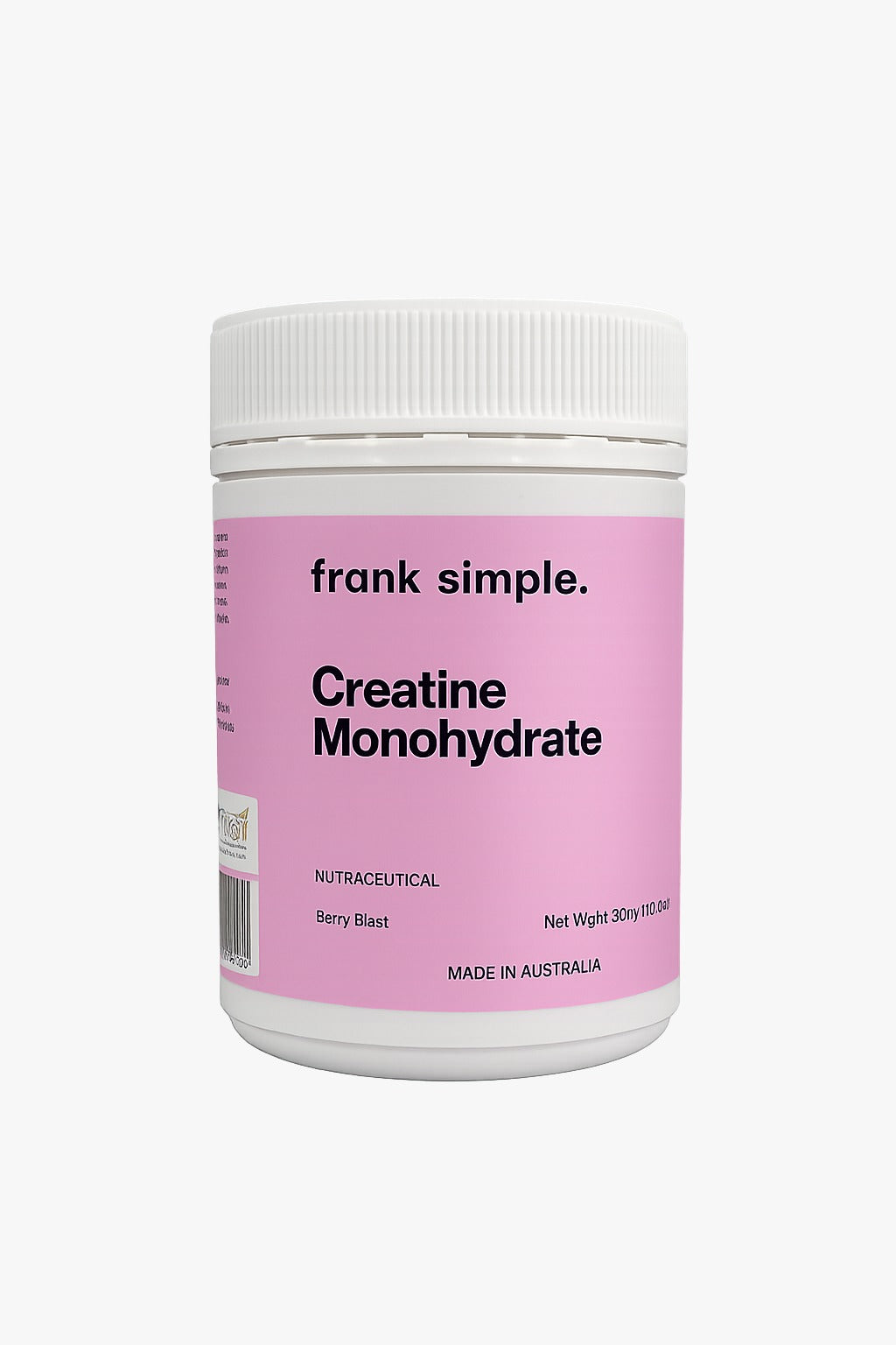 Creatine Monohydrate | Berry Blast |(Frank Simple)