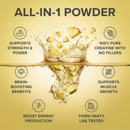Creatine Monohydrate (Natural Pineapple Flavour)